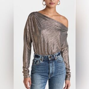 BROCHU WALKER knit Elsie Off Shoulder Top